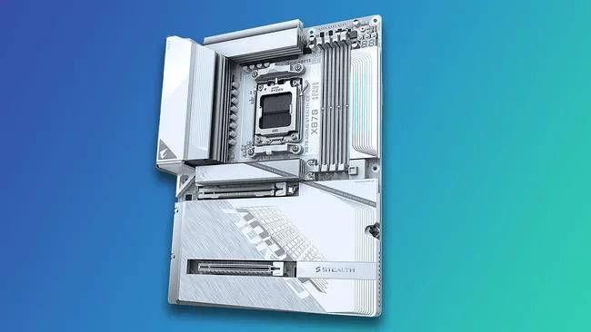 AM5 首款：技嘉 X870 Aorus Stealth ICE主板搭载 64MB BIOS 芯片