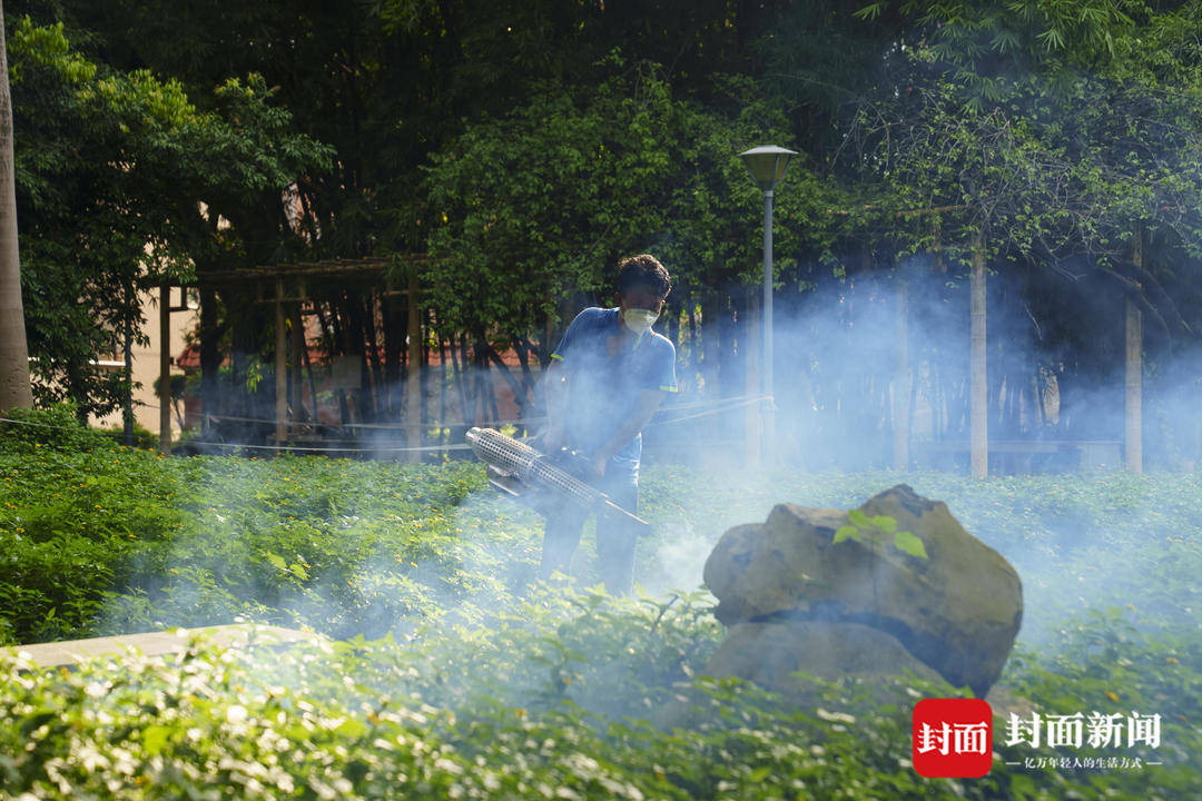 探访佛山基孔肯雅热定点医院:病床上加装了蚊帐,已有近300人治愈出院|封面头条