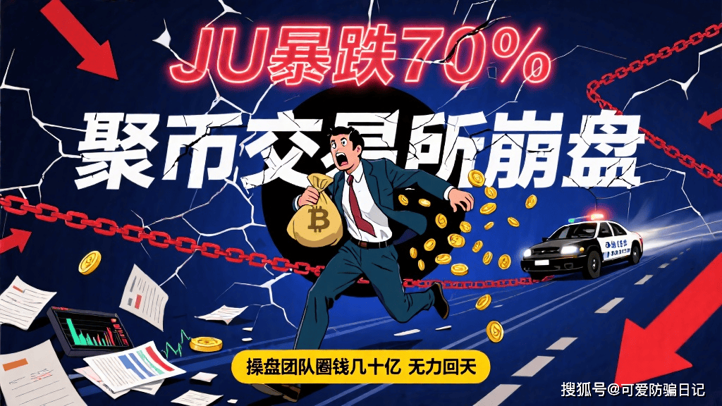 JU暴跌70%,聚币交易所崩盘,操盘团队圈钱几十亿,无力回天