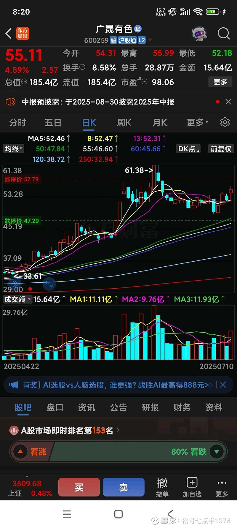 广晟有色股票(广晟有色还会涨吗)