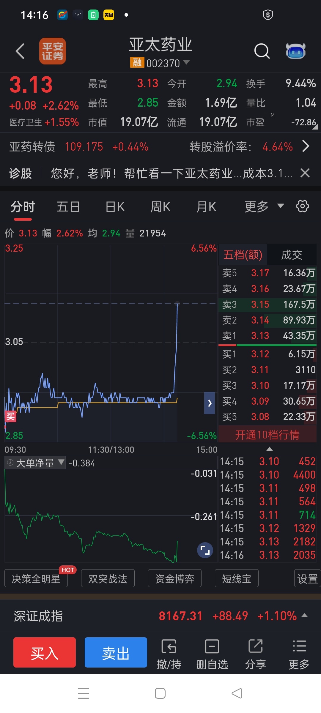 亚太股份股票(亚太股份目标价多少)